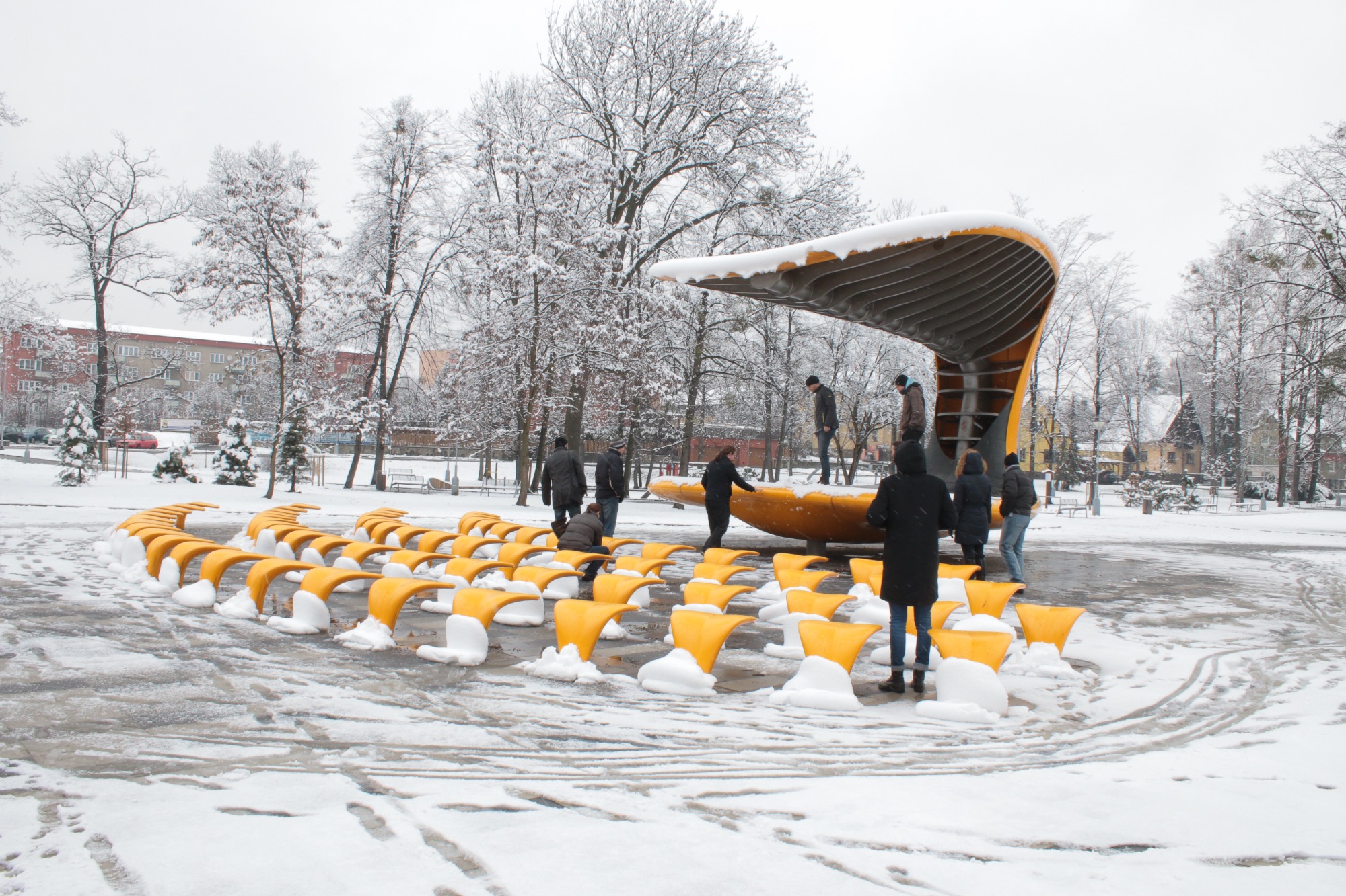 Veřejná parková scéna Frýdek-Místek